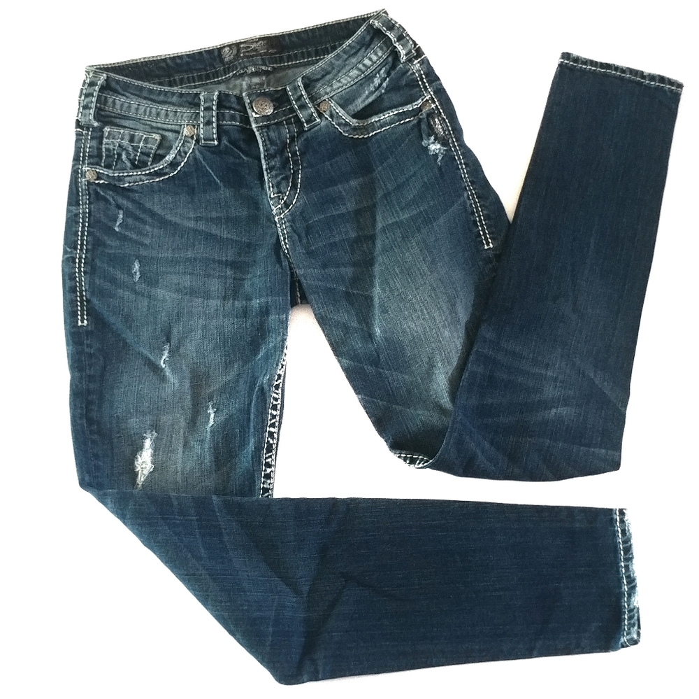 Silver Jeans | Lola Boyfriend Skinny W24/L29